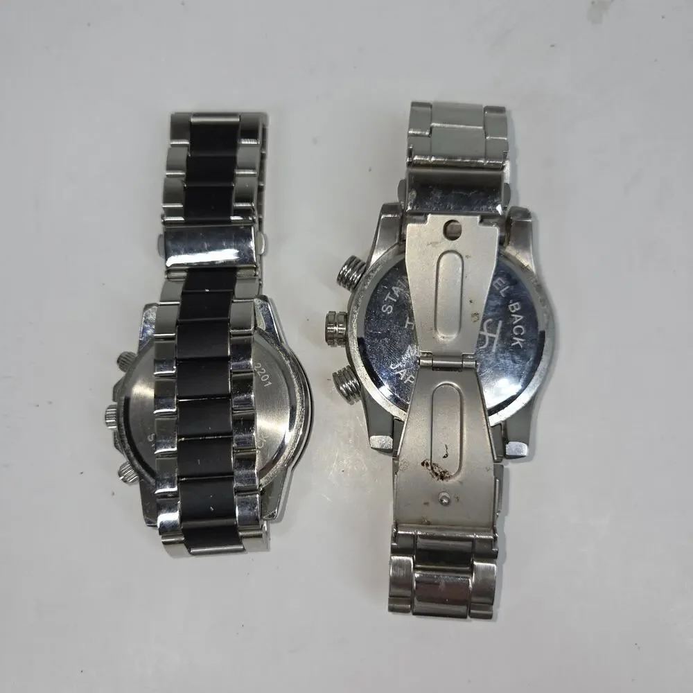 Swiss Hunter Hadley Roma Men Watch Lot Watches Timepiece Silver Mens